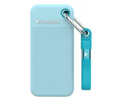 Dysk zewnętrzny SSD Verbatim Pocket SSD 1TB Polar Blue